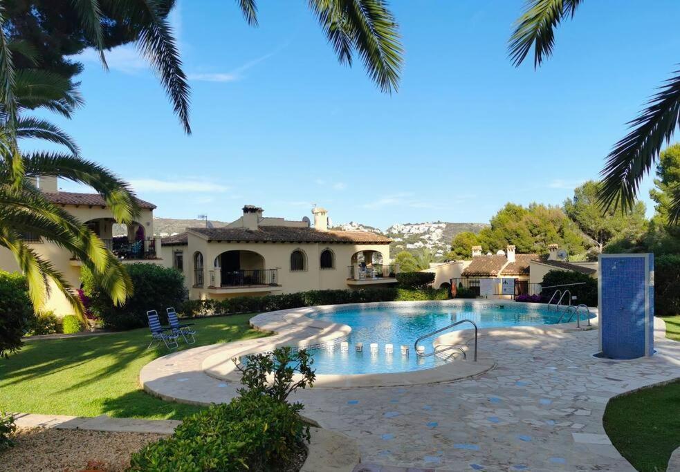 Apartamento En Moraira Con Piscina Экстерьер фото