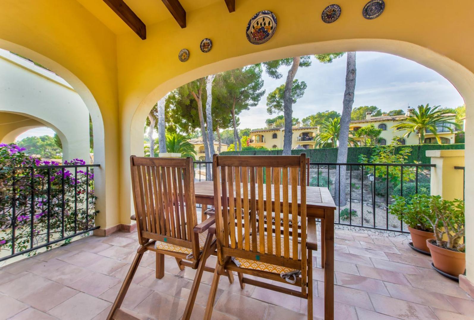 Apartamento En Moraira Con Piscina Экстерьер фото