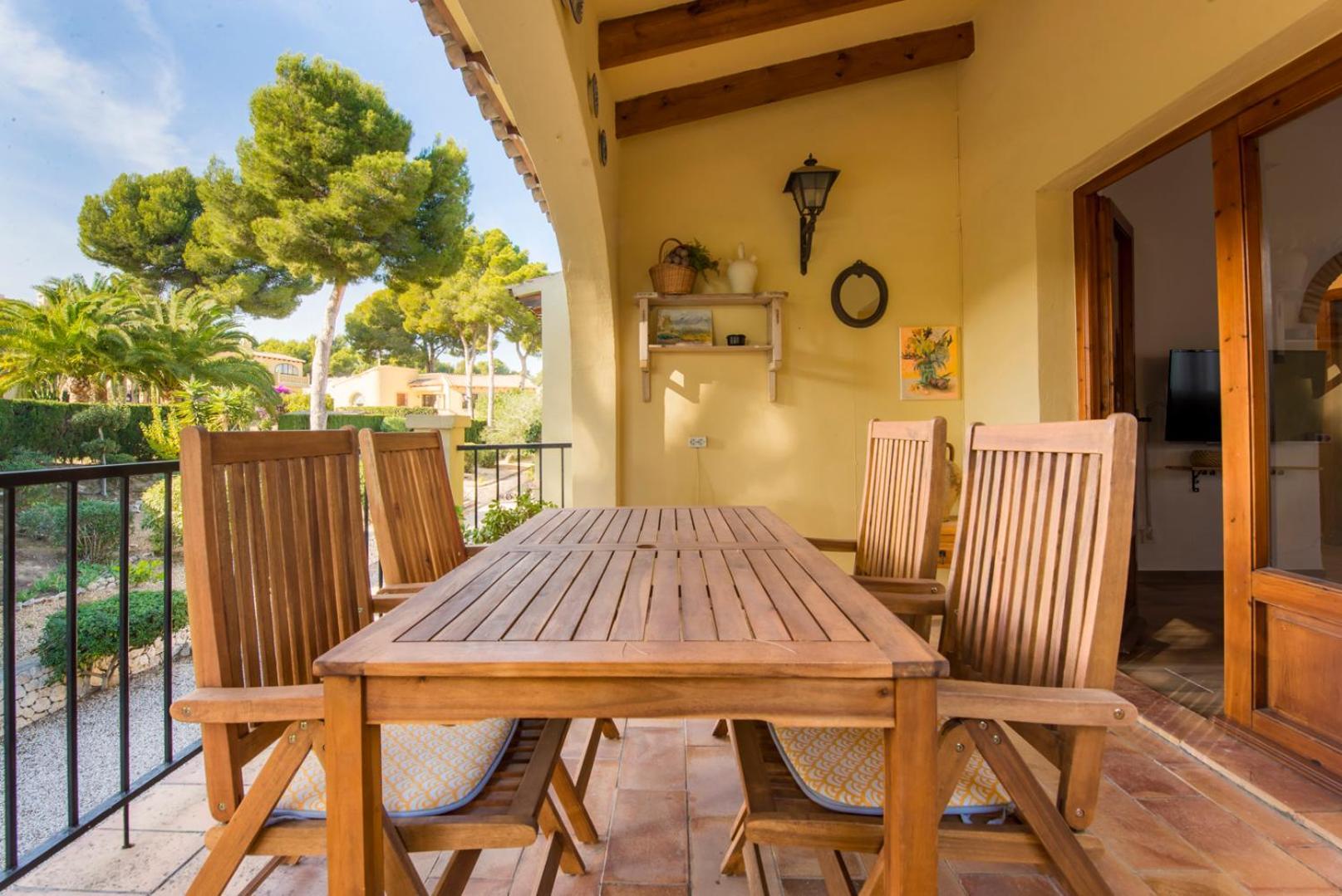Apartamento En Moraira Con Piscina Экстерьер фото